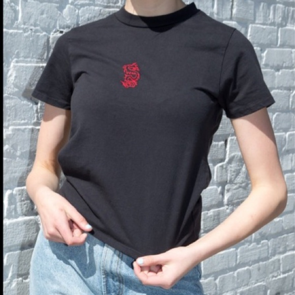 Hailie Dragon Tee - RESERVED